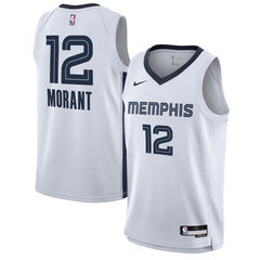 Nike - Ja Morant Memphis Grizzlies Youth Swingman Jersey - Association Edition - White