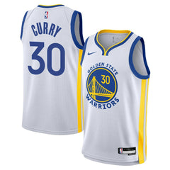 Nike - Stephen Curry Golden State Warriors Youth Swingman Jersey - Association Editi- White