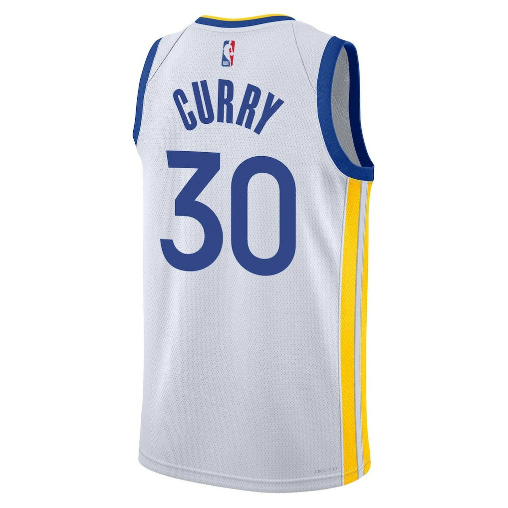 Nike - Stephen Curry Golden State Warriors Youth Swingman Jersey - Association Editi- White