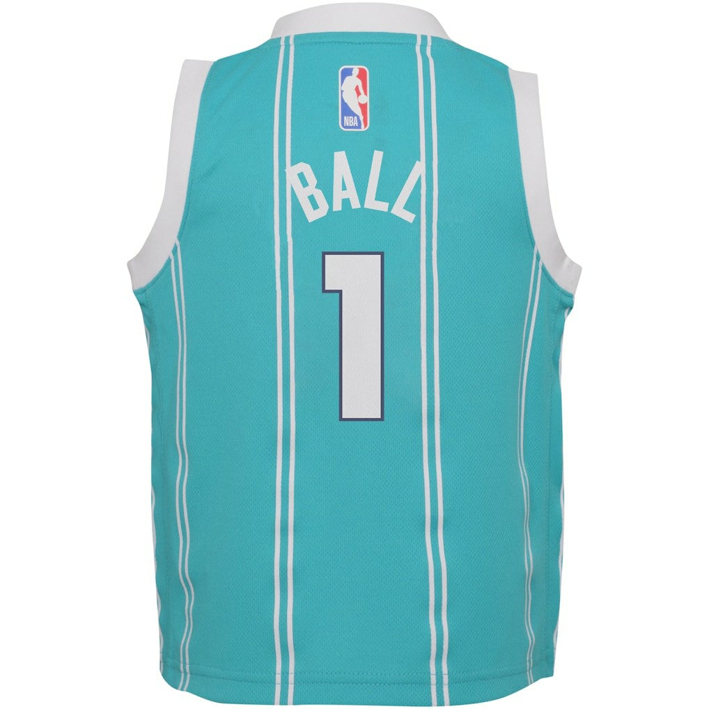 NBA - LaMelo Ball Charlotte Hornets Jordan Brand Preschool Swingman Player Jersey - Icon Edition - Teal