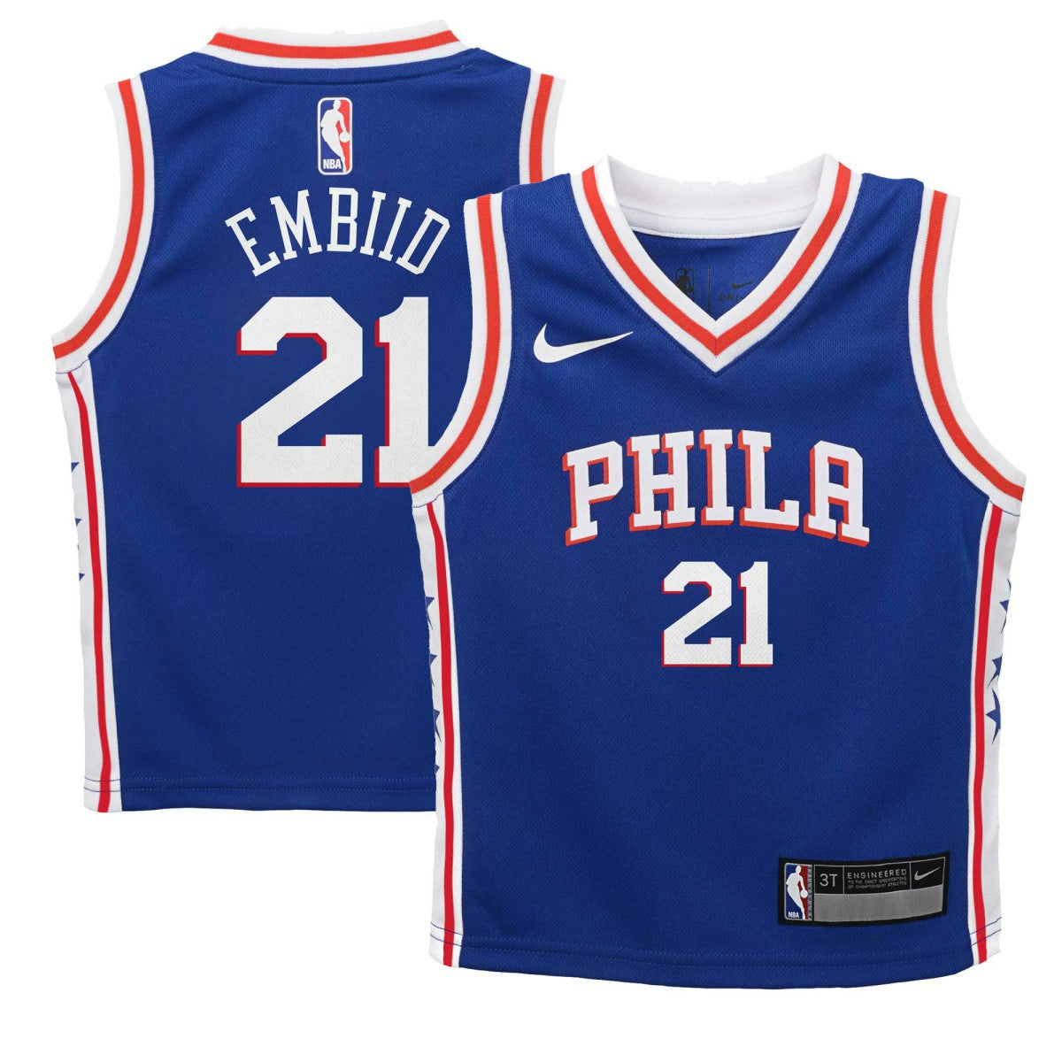 Joel Embiid Philadelphia 76ers Preschool Swingman Player Jersey - Icon Edition - Royal | NBA Jerseys
