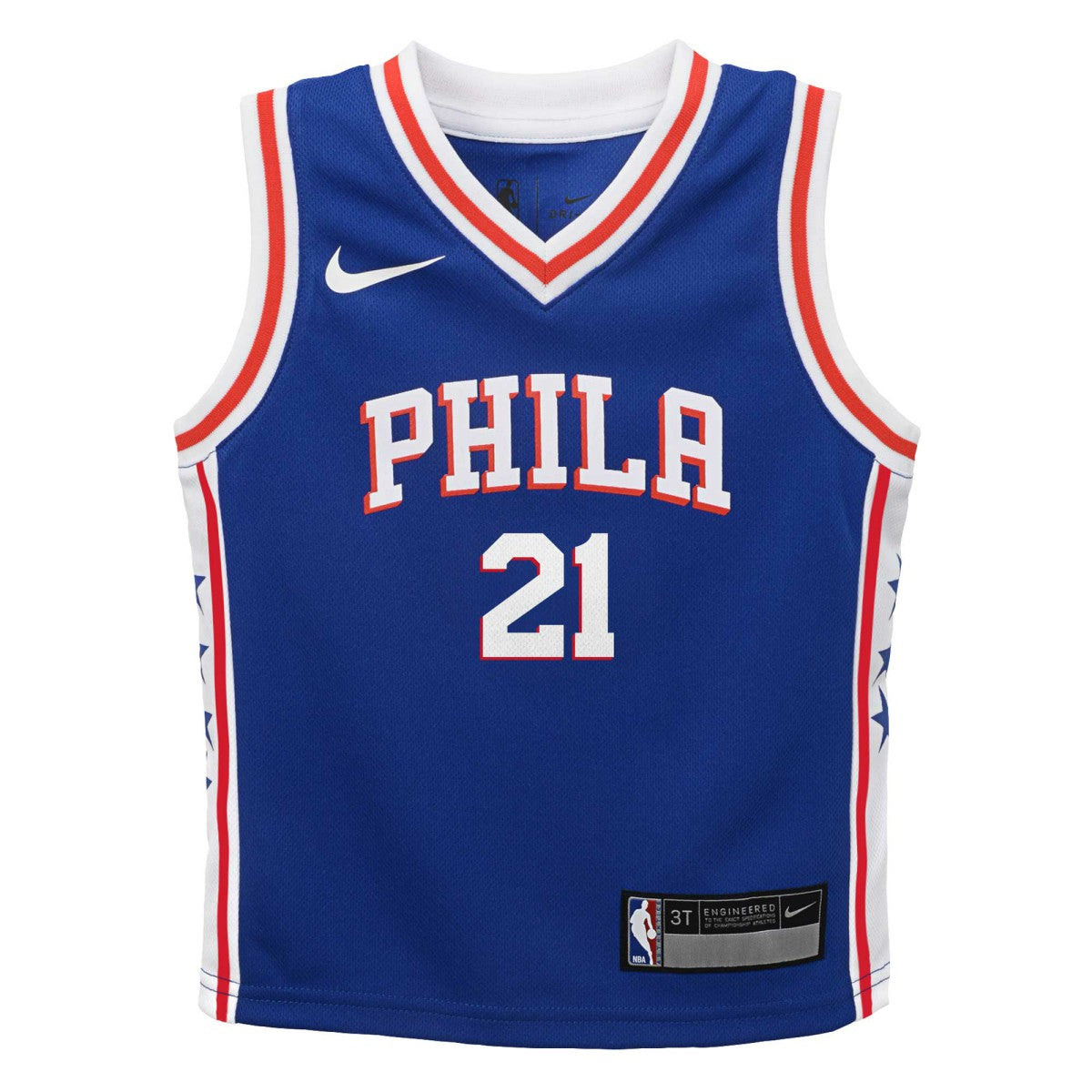 Nike - Joel Embiid Philadelphia 76ers Preschool Swingman Player Jersey - Icon Edition - Royal