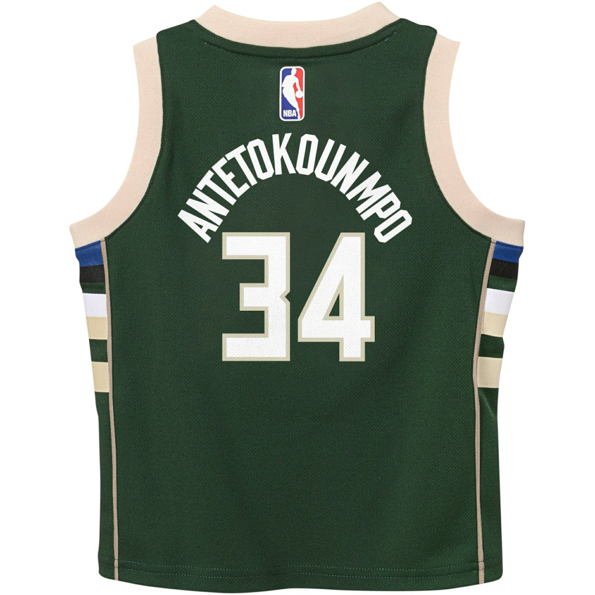 Nike - Giannis Antetokounmpo Milwaukee Bucks Preschool Swingman Player Jersey - Icon Edition - Hunter Green