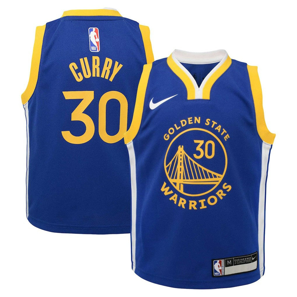 Stephen Curry Golden State Warriors Preschool Dri-FIT Swingman Player Jersey sale - Icon Editi- Royal | NBA Jerseys