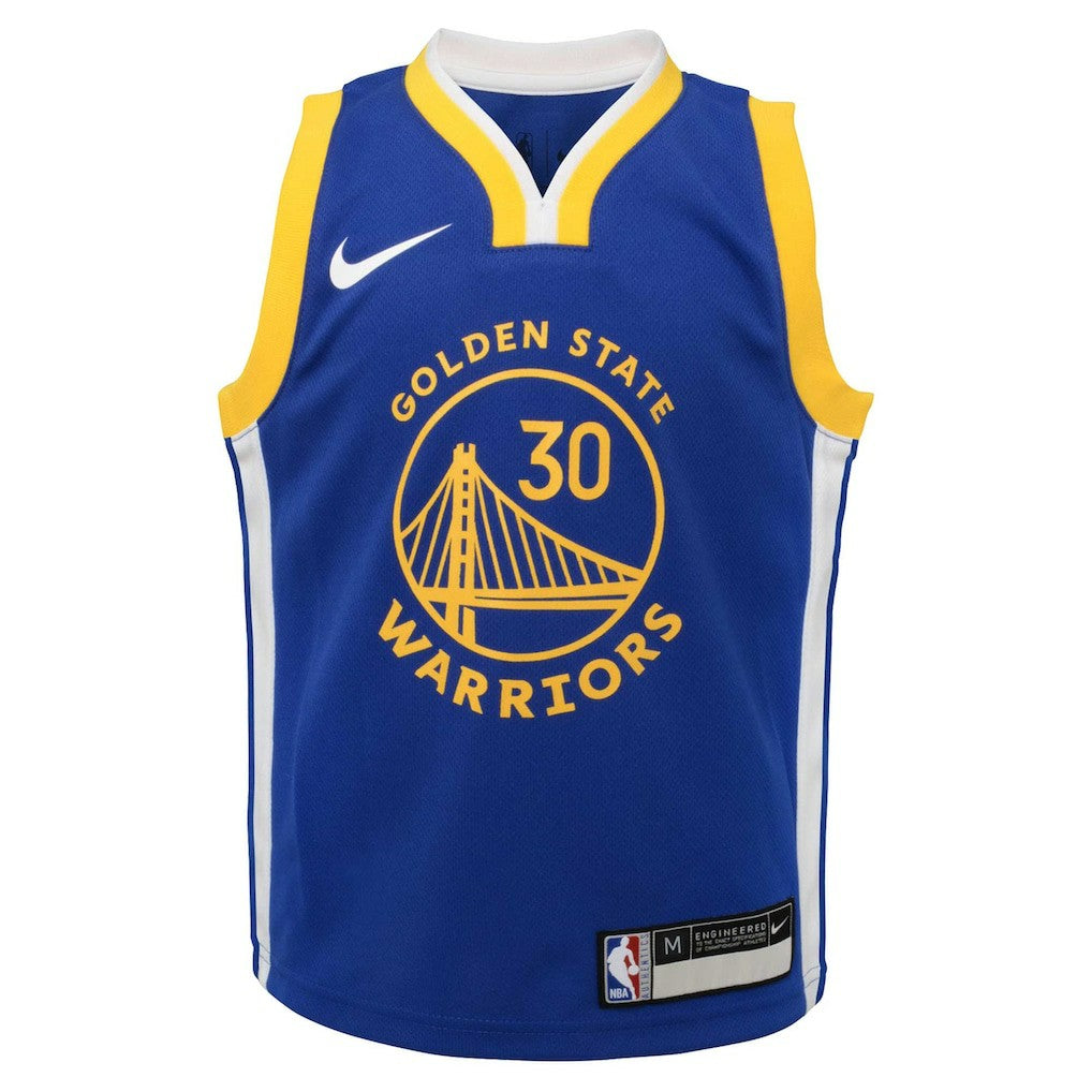Stephen Curry Golden State Warriors Preschool Dri-FIT Swingman Player Jersey sale - Icon Editi- Royal | NBA Jerseys