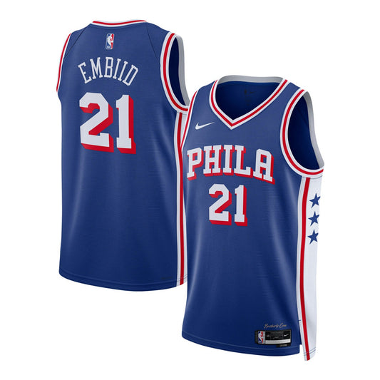 Joel Embiid Philadelphia 76ers Youth Swingman Jersey - Icon Edition - Royal | NBA Jerseys