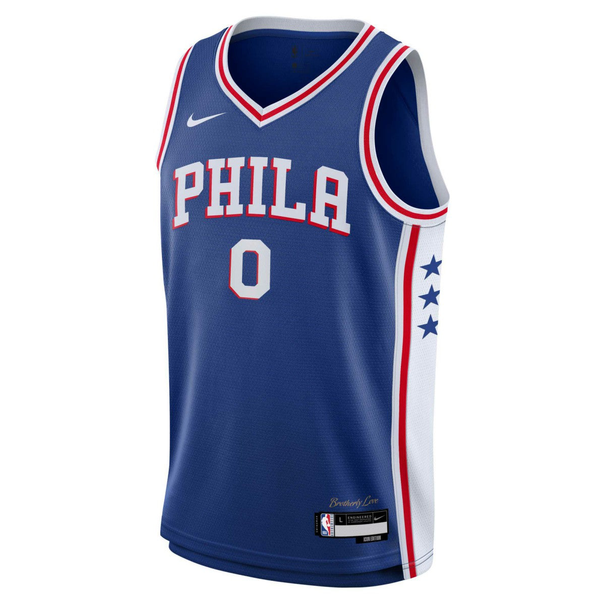 Tyrese Maxey Philadelphia 76ers Youth Swingman Jersey - Icon Edition - Royal | NBA Jerseys