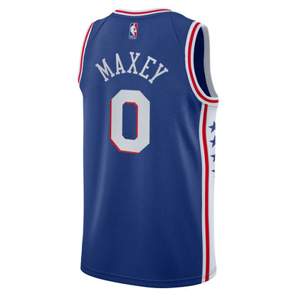 Tyrese Maxey Philadelphia 76ers Youth Swingman Jersey - Icon Edition - Royal | NBA Jerseys