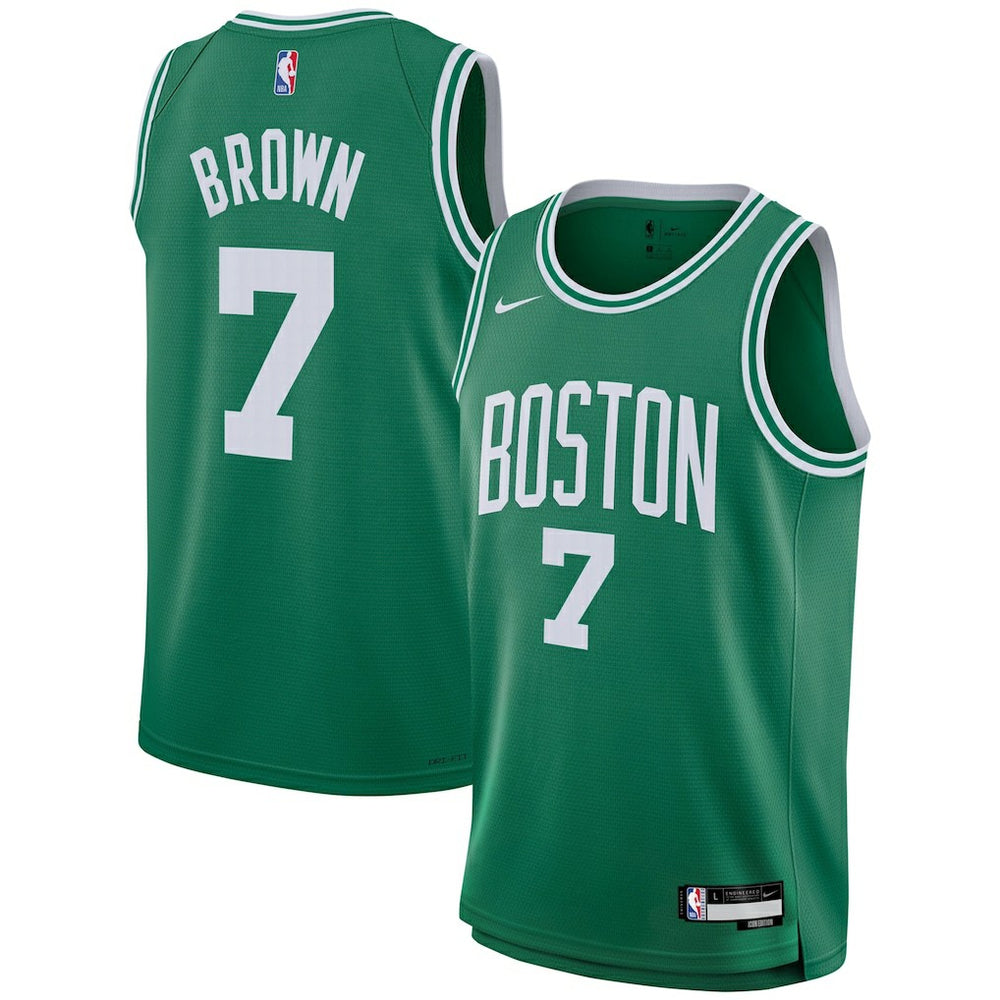 Nike - Jaylen Brown Boston Celtics Youth Swingman Jersey - Icon Edition - Kelly Green