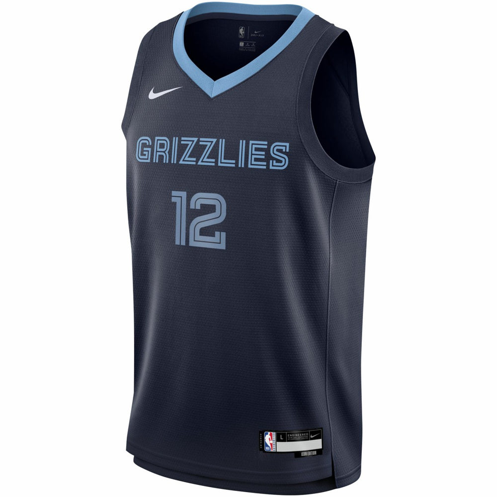 Nike - Ja Morant Memphis Grizzlies Youth Swingman Jersey - Icon Edition - Navy