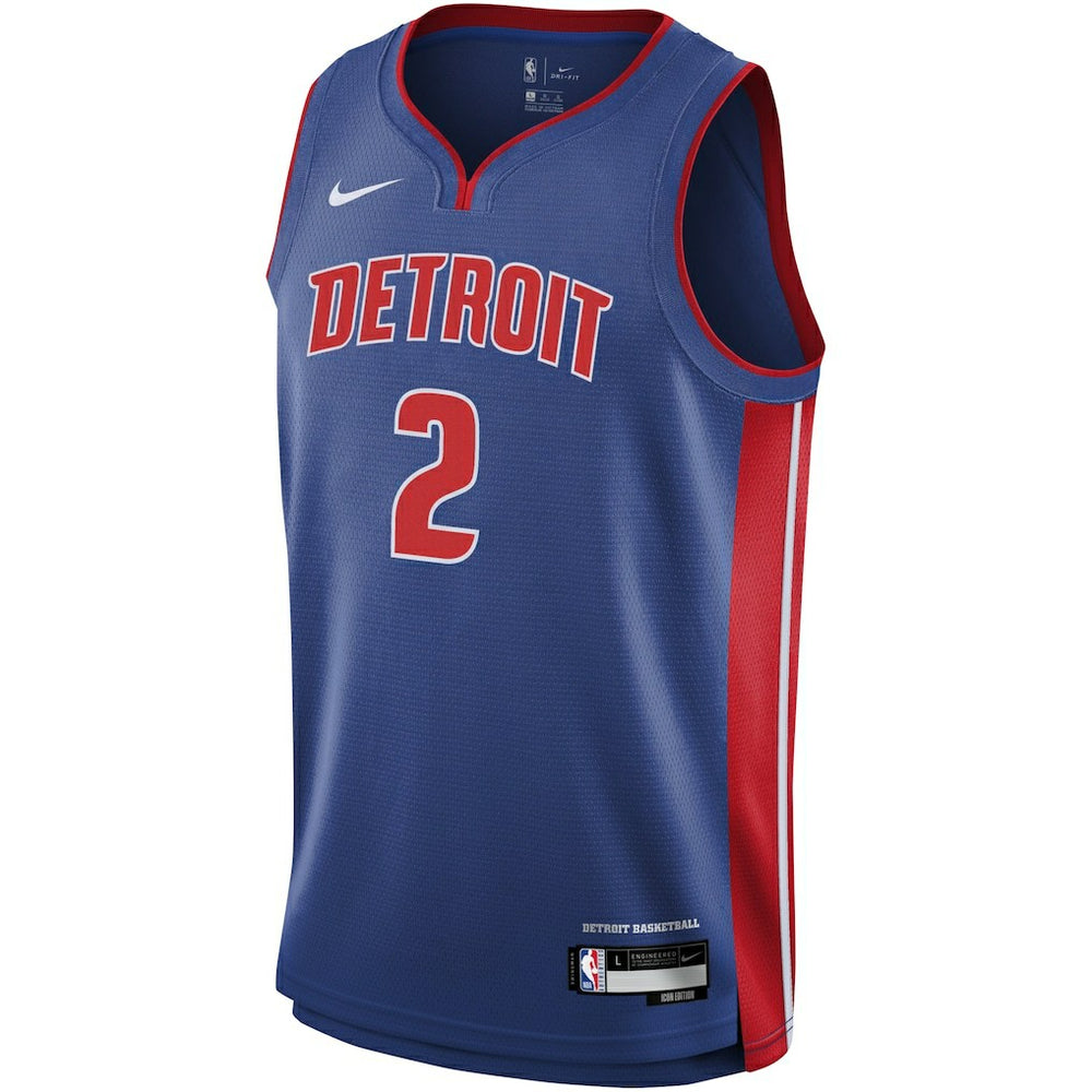 Nike - Cade Cunningham Detroit Pistons Youth Swingman Jersey - Icon Editi- Blue