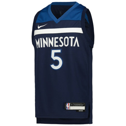 Anthony Edwards Minnesota Timberwolves Youth Swingman Jersey - Icon Edition - Navy | NBA Jerseys