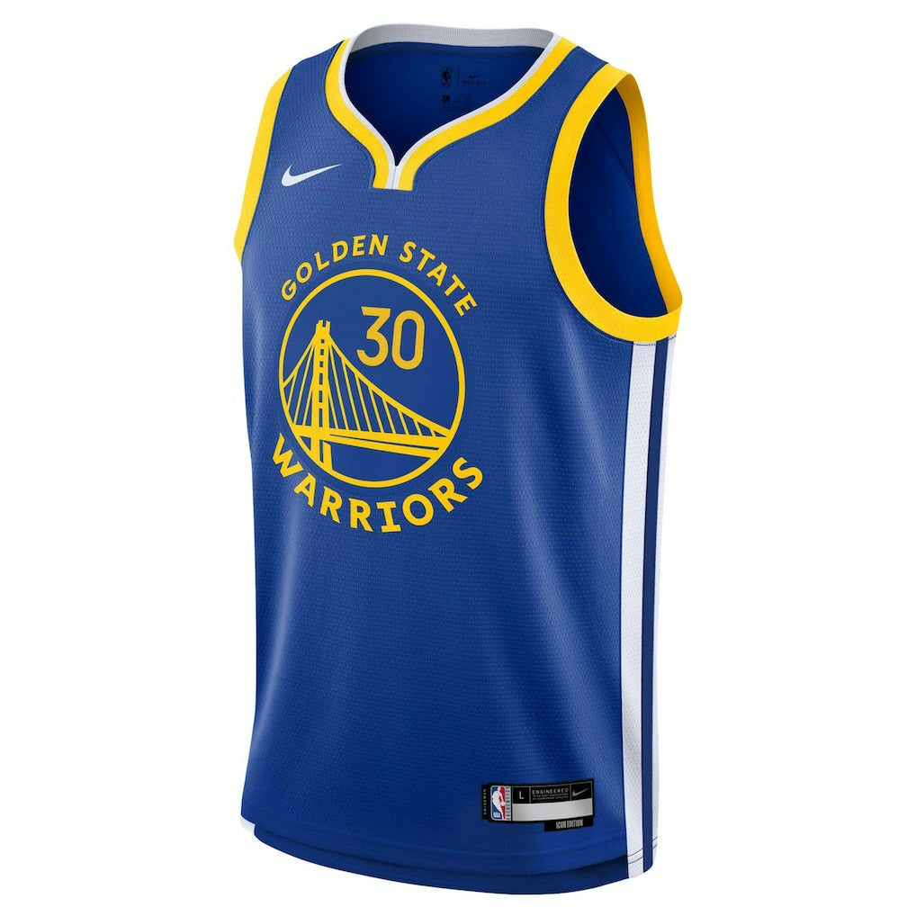 Nike - Stephen Curry Golden State Warriors Youth Swingman Jersey - Icon Editi- Royal