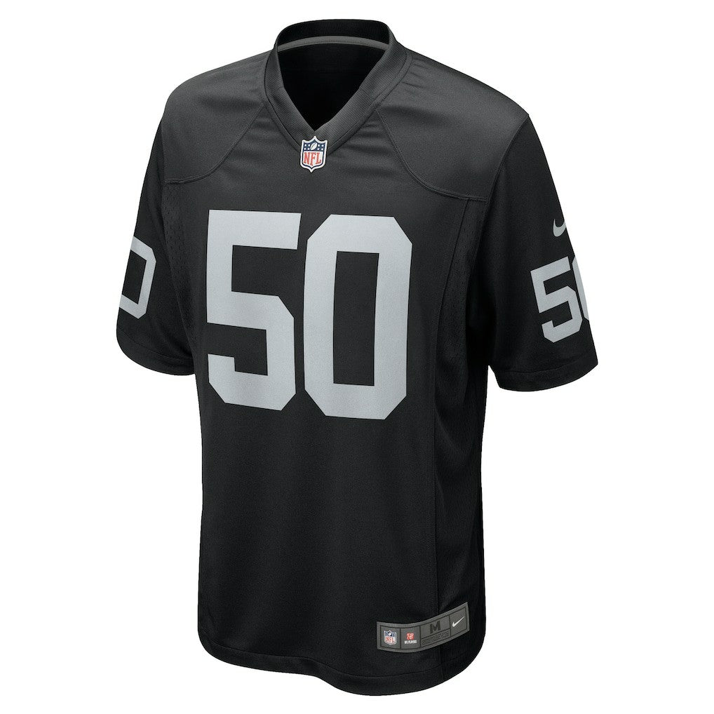 Jacob Bobenmoyer Las Vegas Raiders Game Player Jersey - Black | NFL Jerseys