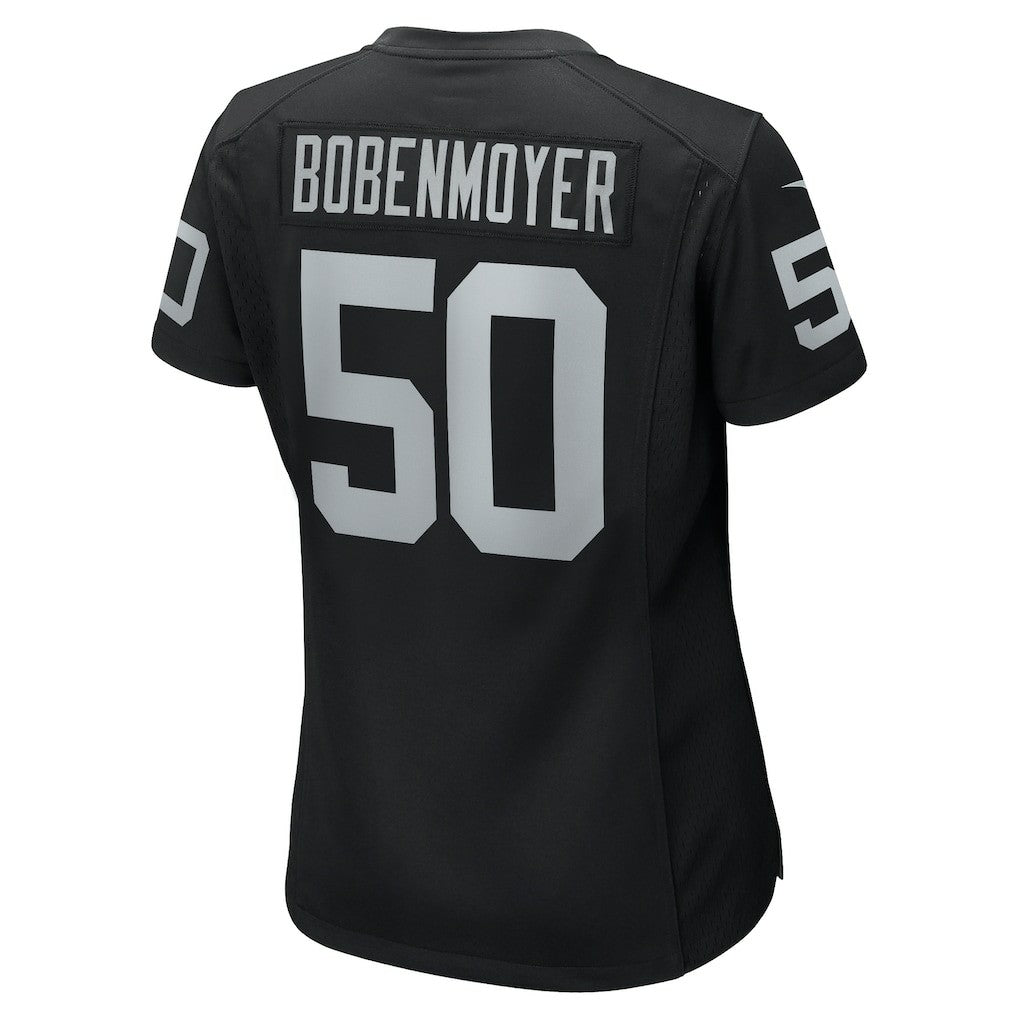 Jacob Bobenmoyer Las Vegas Raiders Women's Game Player Jersey Black - Nike