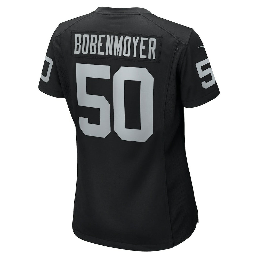 Jacob Bobenmoyer Las Vegas Raiders Women's Game Player Jersey Black - Nike