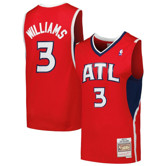 Lou Williams Atlanta Hawks 2013/14 Hardwood Classics Swingman Jersey - Red | NBA Jerseys