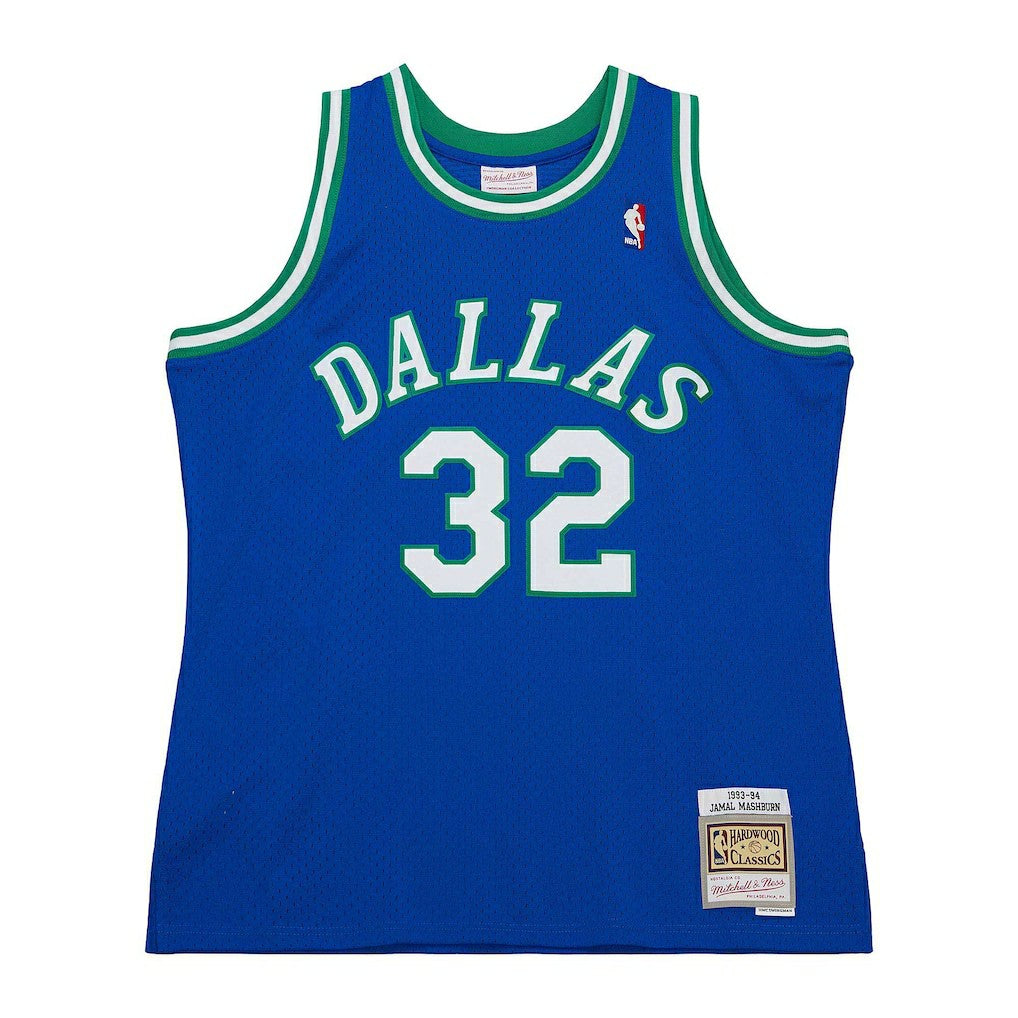 Jamal Mashburn Dallas Mavericks 1993/94 Hardwood Classics Swingman Jersey sale - Blue | NBA Jerseys