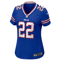 Damien Harris Buffalo Bills Women's Game Player Jersey Royal - Nike