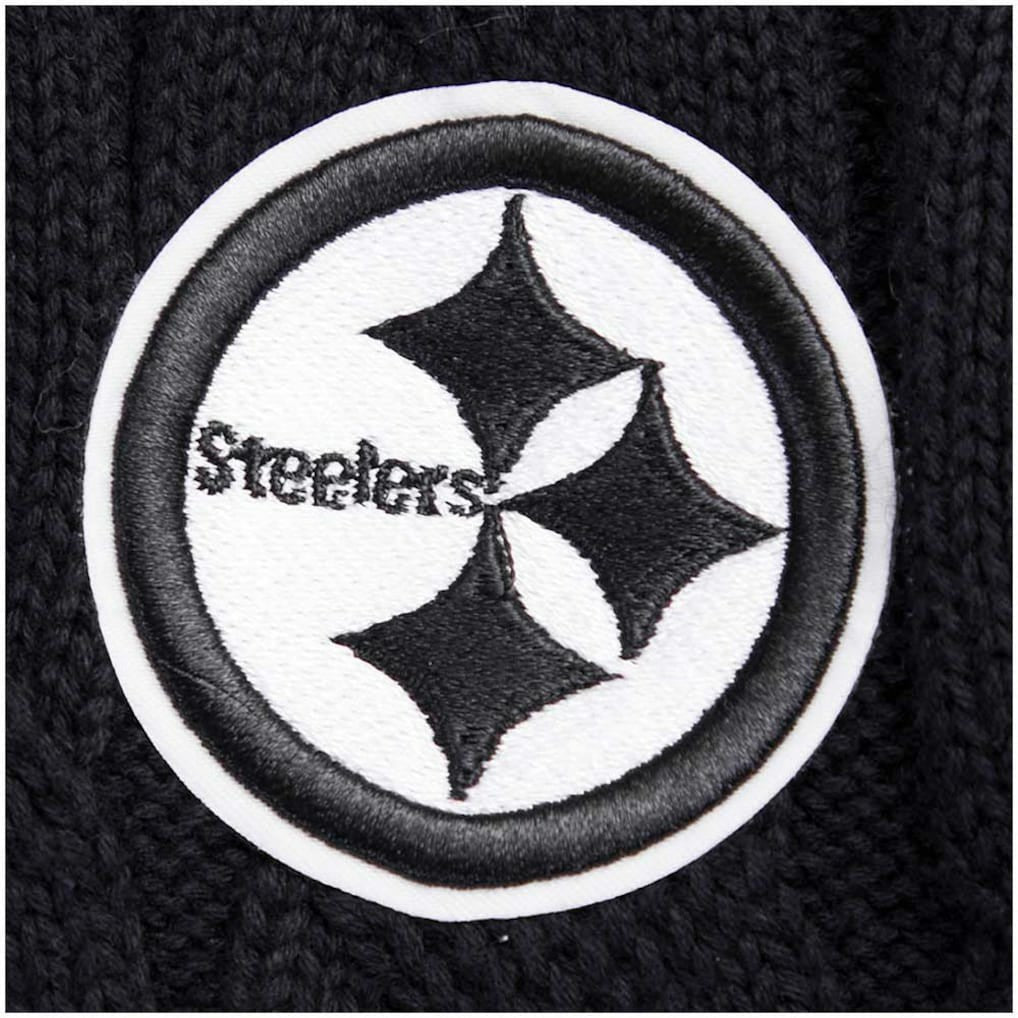 Pittsburgh Steelers Pro Standard Women's Prep V-Neck Pullover Sweater Black - NFL