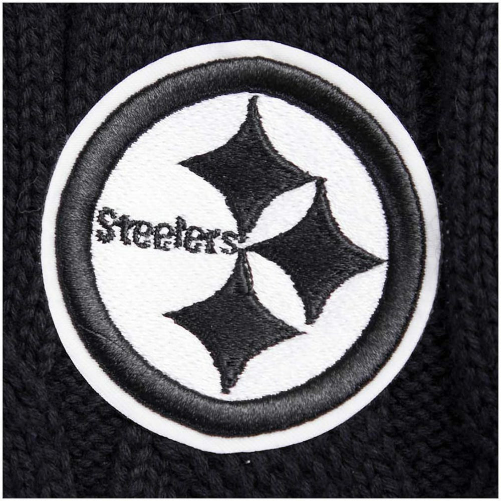 Pittsburgh Steelers Pro Standard Women's Prep V-Neck Pullover Sweater Black - NFL