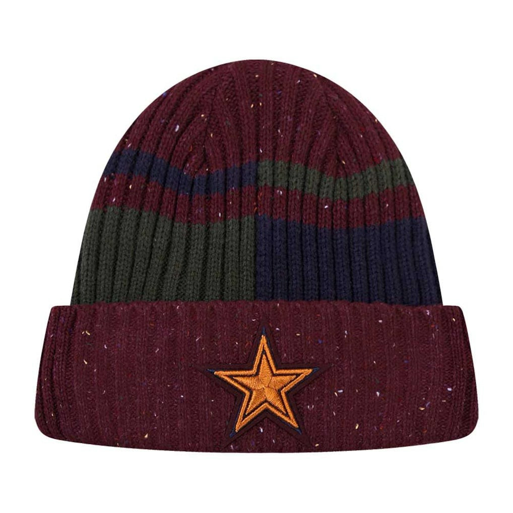 Dallas Cowboys Pro Standard Speckled Cuffed Knit Hat Burgundy - NFL