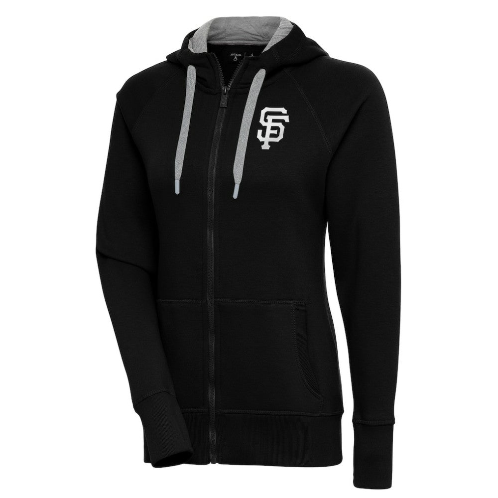 San Francisco Giants Antigua Women's Brushed Metallic Victory Full-Zip Hoodie Near Me