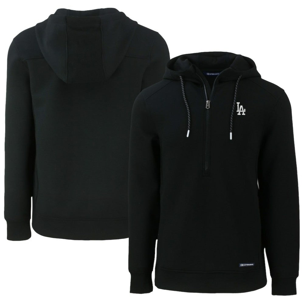 Los Angeles Dodgers Cutter & Buck Roam Eco Half-Zip Recycled Pullover Hoodie Clearance
