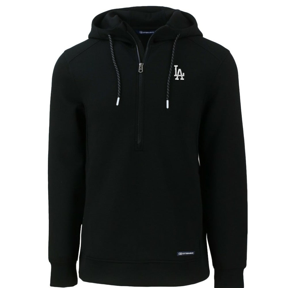Los Angeles Dodgers Cutter & Buck Roam Eco Half-Zip Recycled Pullover Hoodie Clearance