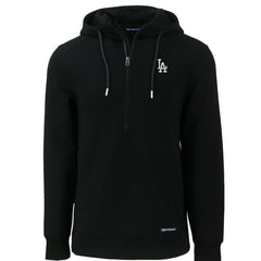 Los Angeles Dodgers Cutter & Buck Roam Eco Half-Zip Recycled Pullover Hoodie Clearance