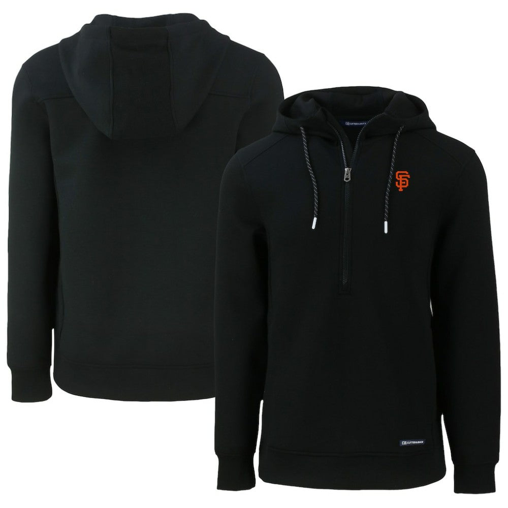 San Francisco Giants Cutter & Buck Roam Eco Half-Zip Recycled Pullover Hoodie Clearance