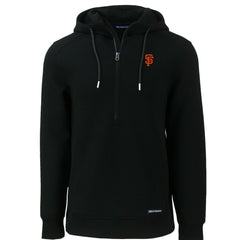 San Francisco Giants Cutter & Buck Roam Eco Half-Zip Recycled Pullover Hoodie Clearance