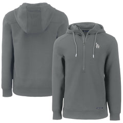 Los Angeles Dodgers Cutter & Buck Roam Eco Half-Zip Recycled Pullover Hoodie discount