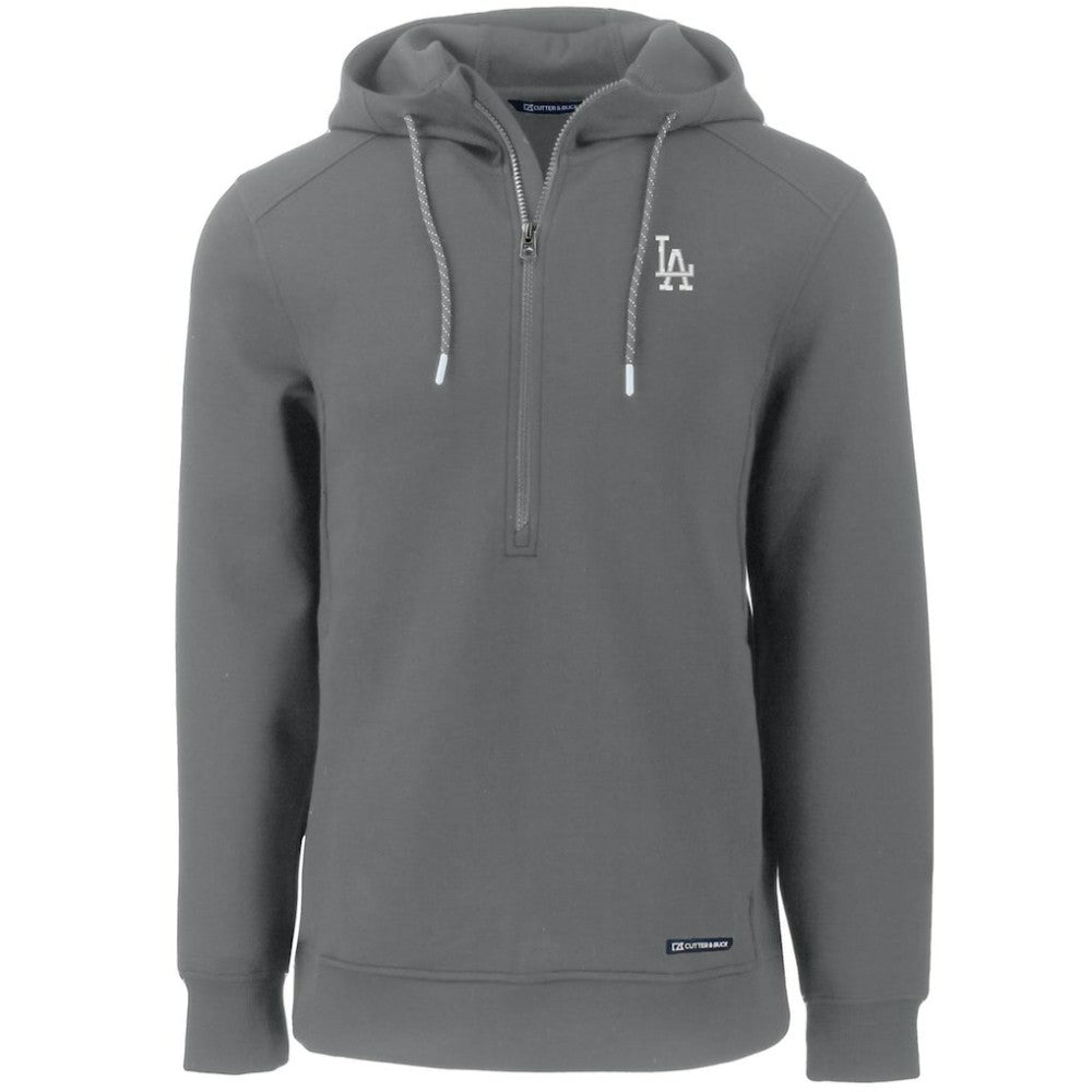 Los Angeles Dodgers Cutter & Buck Roam Eco Half-Zip Recycled Pullover Hoodie discount
