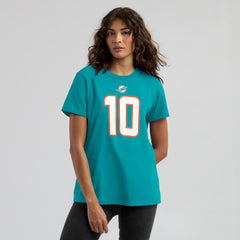 Tyreek Hill Miami Dolphins Women's Player Name & Number T-Shirt Aqua - Nike