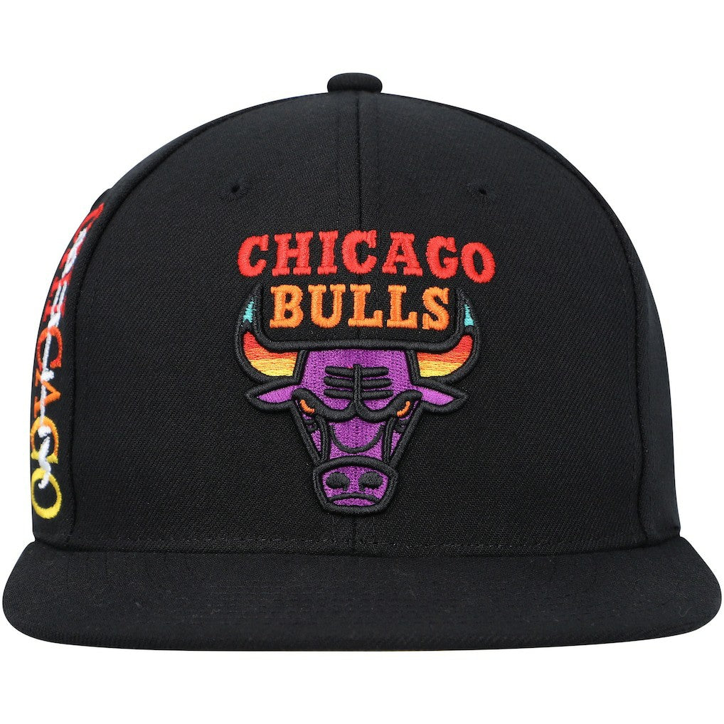 Mitchell & Ness - Chicago Bulls Soul High-Grade Fade Undervisor Snapback Hat - Black