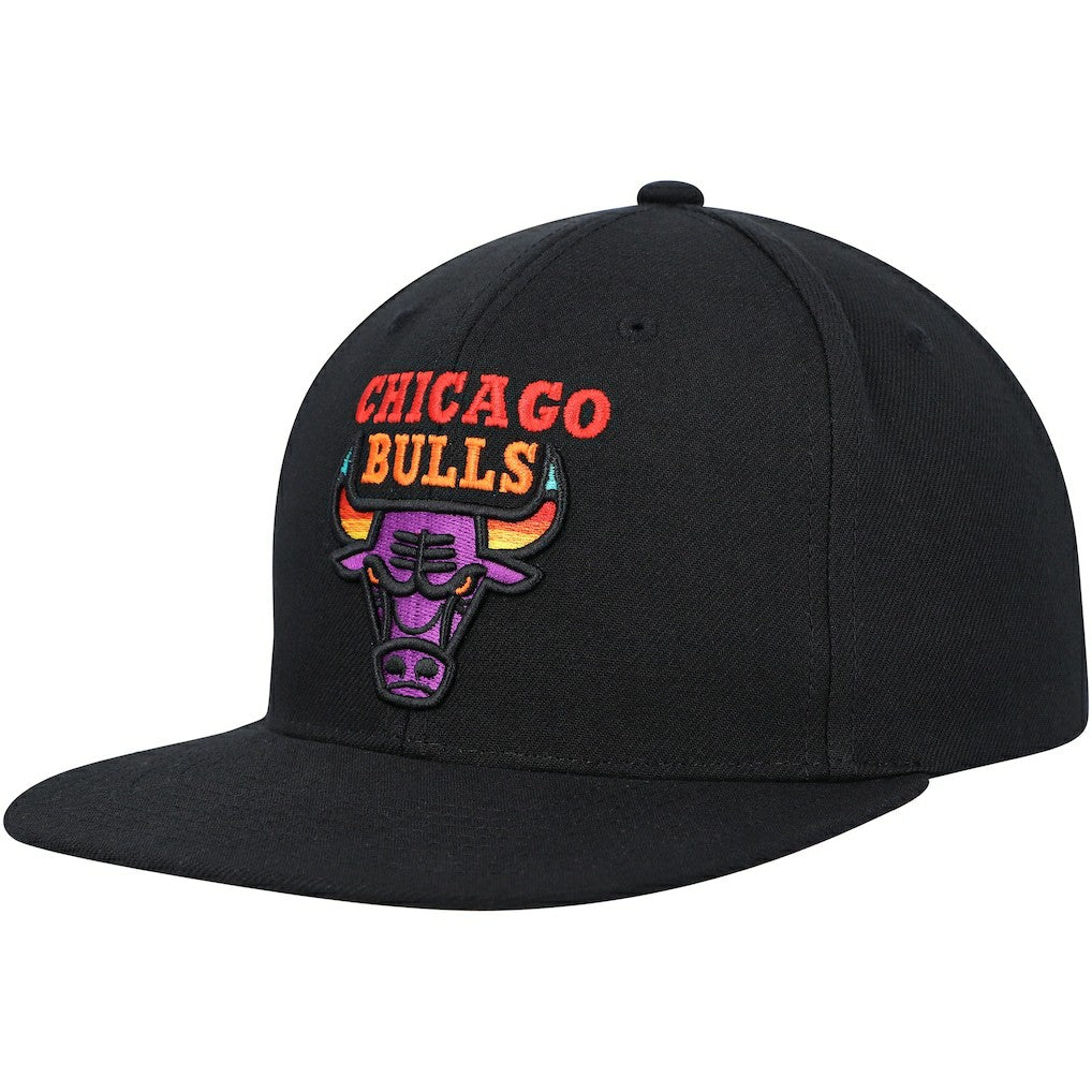 Mitchell & Ness - Chicago Bulls Soul High-Grade Fade Undervisor Snapback Hat - Black