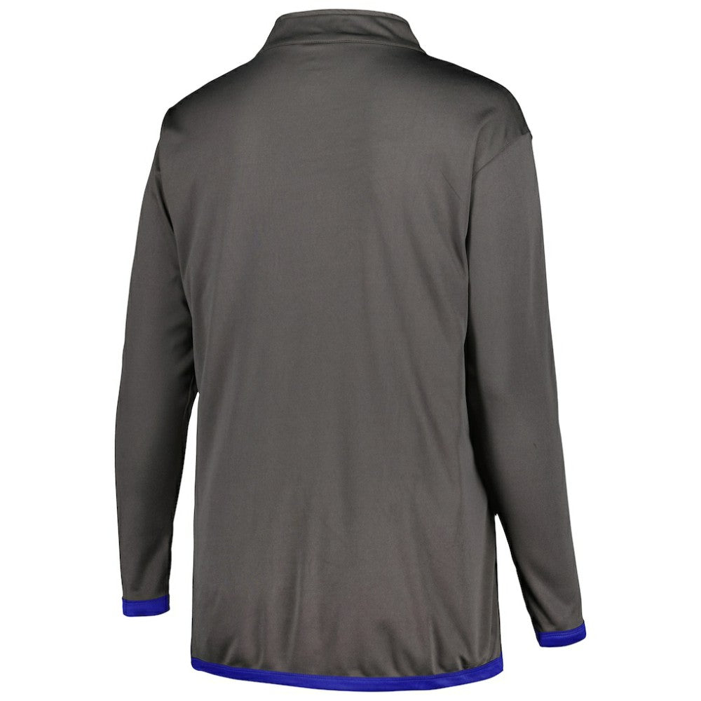 Los Angeles Dodgers Profile Women's Plus Size Quarter-Zip Jacket On Sale