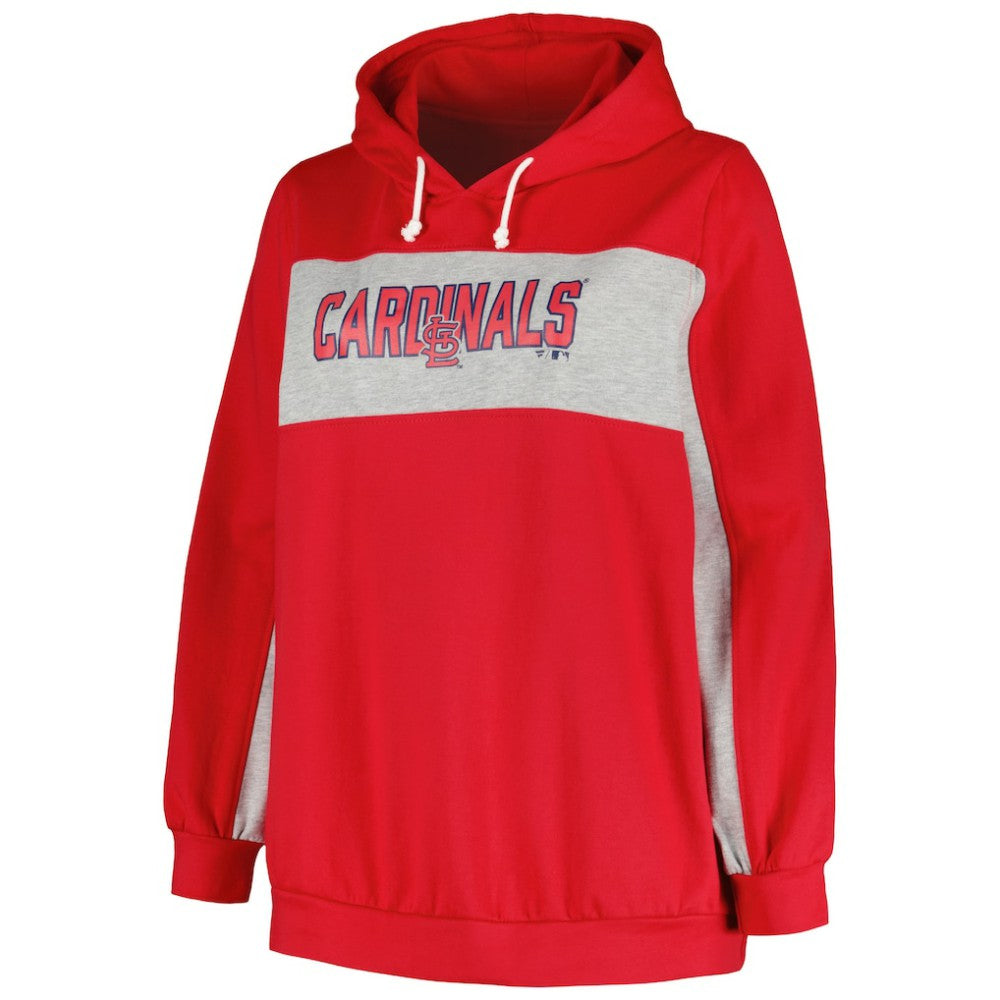 St. Louis Cardinals Profile Women's Plus Size Pullover Hoodie Online
