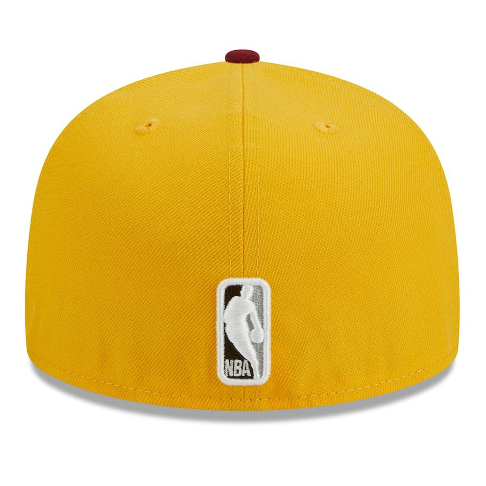 New Era - Brooklyn Nets Fall Leaves 2-Tone 59FIFTY Fitted Hat - Yellow/Red