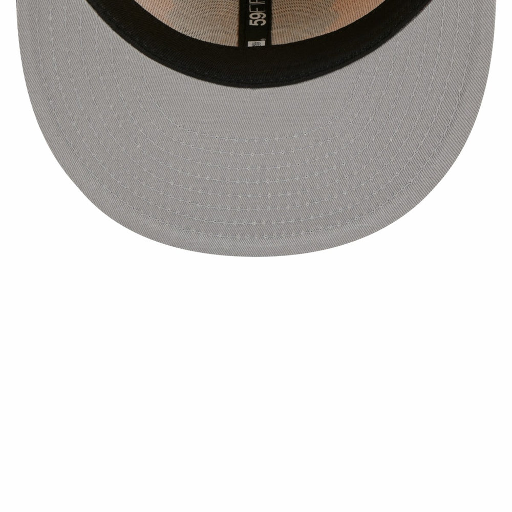 New Era - New York Knicks Fall Leaves 2-Tone 59FIFTY Fitted Hat - Yellow/Red