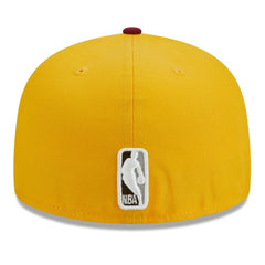 New Era - Philadelphia 76ers Fall Leaves 2-Tone 59FIFTY Fitted Hat - Yellow/Red