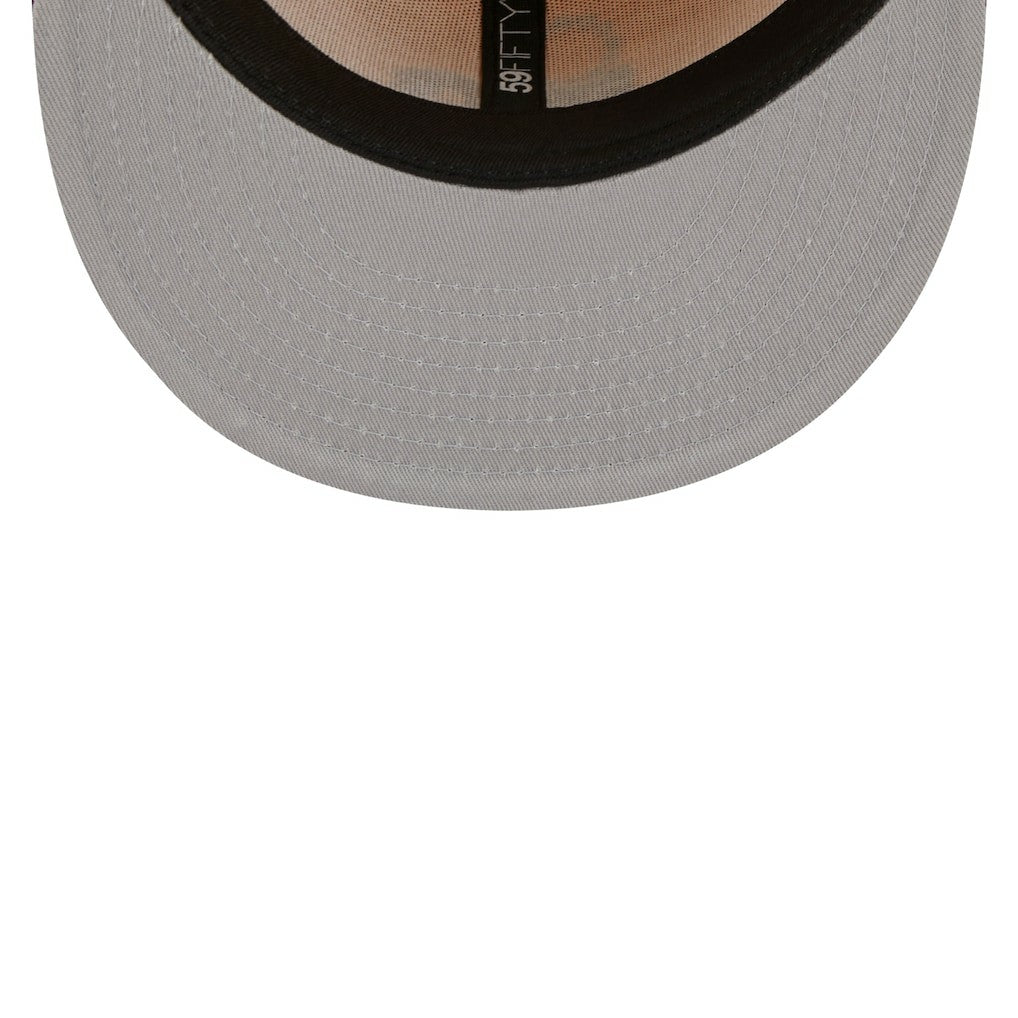 New Era - Philadelphia 76ers Fall Leaves 2-Tone 59FIFTY Fitted Hat - Yellow/Red