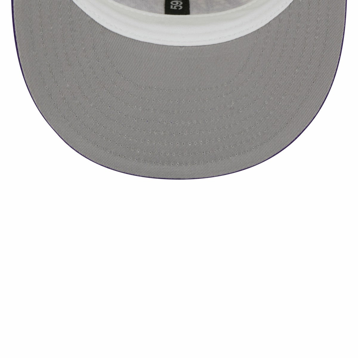 New Era - Los Angeles Lakers Piping 2-Tone 59FIFTY Fitted Hat - Cream/Purple
