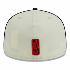 New Era - Portland Trail Blazers Piping 2-Tone 59FIFTY Fitted Hat - Cream/Black