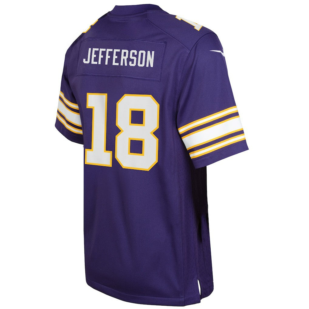 Justin Jefferson Minnesota Vikings Youth Game Jersey Purple - Nike