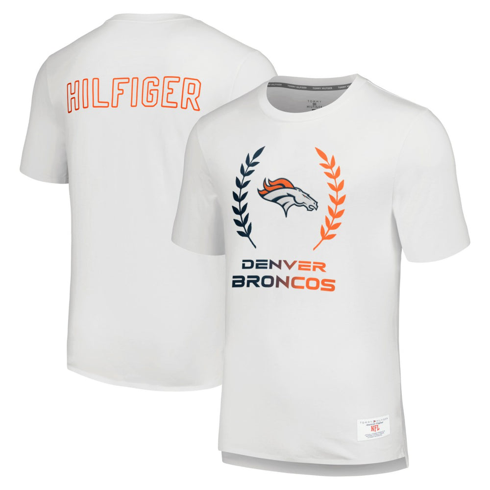Denver Broncos Tommy Hilfiger Miles T-Shirt White - NFL