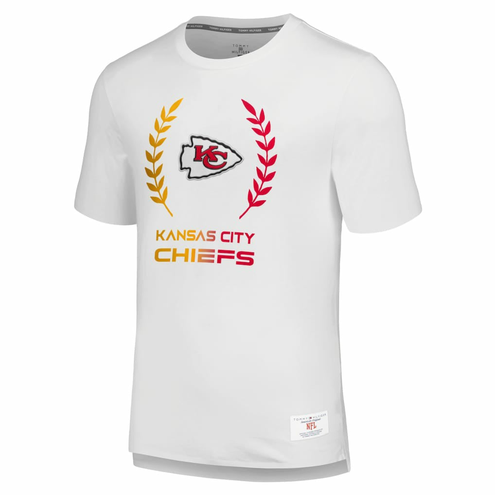 Kansas City Chiefs Tommy Hilfiger Miles T-Shirt White - NFL