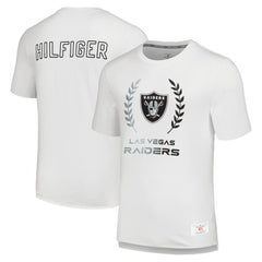 Las Vegas Raiders Tommy Hilfiger Miles T-Shirt White - NFL