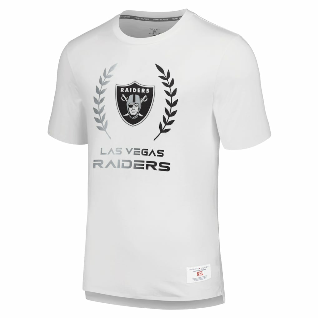 Las Vegas Raiders Tommy Hilfiger Miles T-Shirt White - NFL
